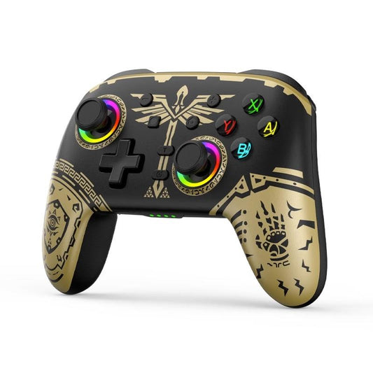 Wireless Gamepad For Nintendo Switch / Pro Tooth Design Tbd0603716901 Black Gold