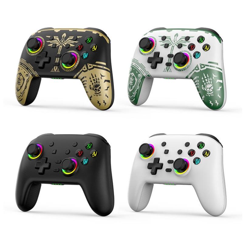 Wireless Gamepad For Nintendo Switch / Pro Tooth Design Tbd0603716901 Black Gold