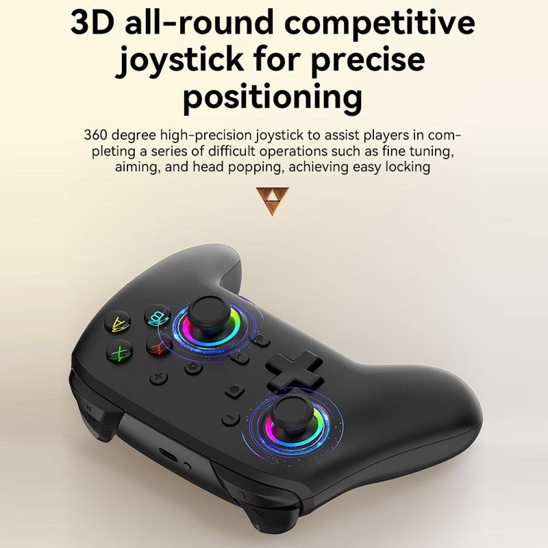 Wireless Gamepad For Nintendo Switch / Pro Tooth Design Tbd0603716901 Black Gold