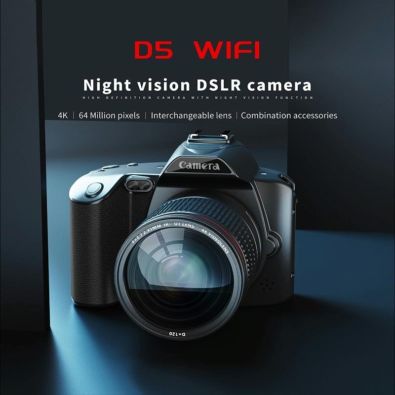 Dual Camera Night Vision 64 Million Pixel High Definition Wifi Digital Standard & Fill Light