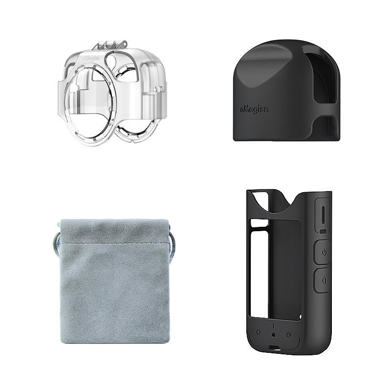Amagisn Protective Lens Guard For Insta360 X3 Camera - Guard+Case