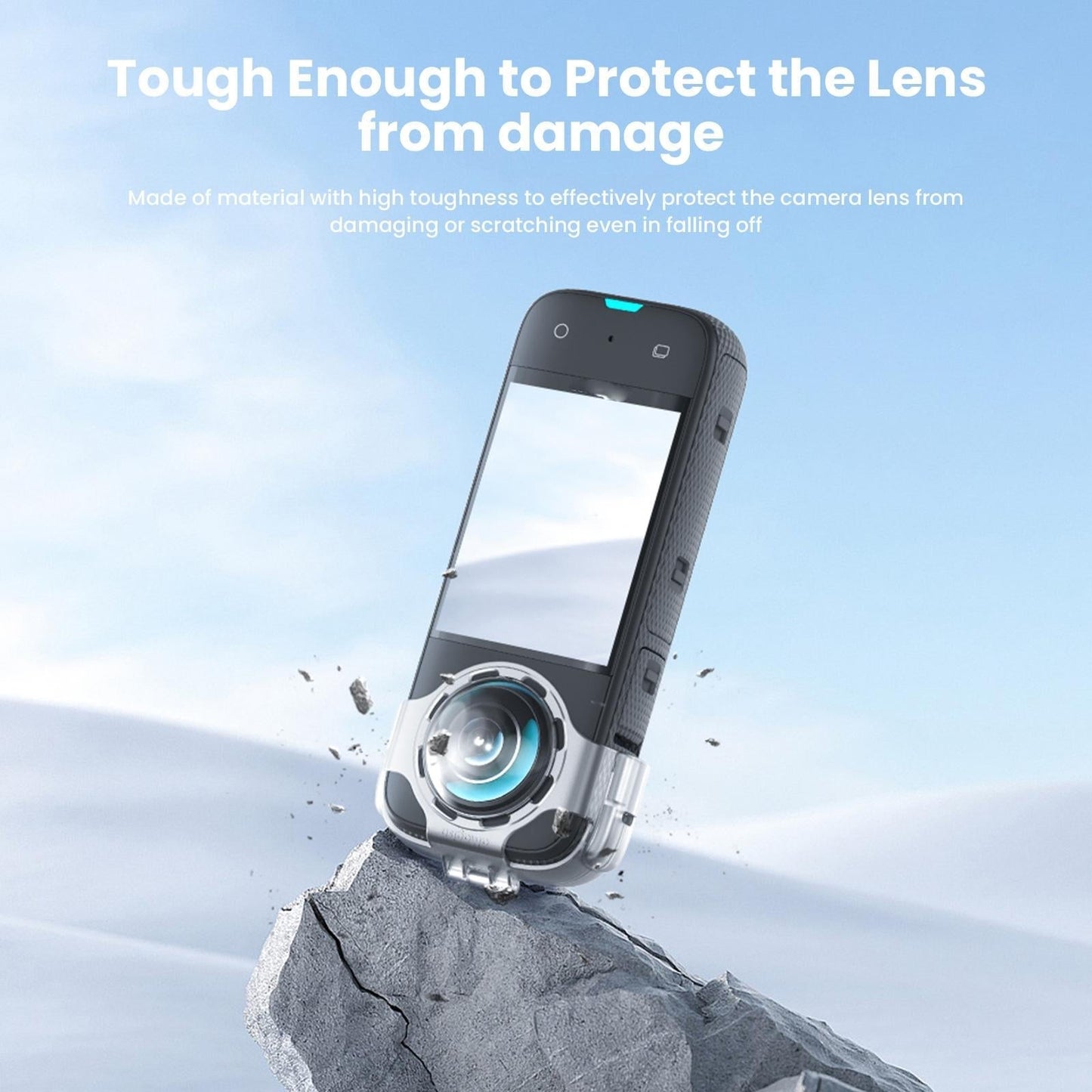 Amagisn Protective Lens Guard For Insta360 X3 Camera - Guard+Case