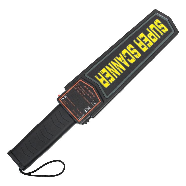 Black Super Scanner Wand Metal Detector Md 3003B1