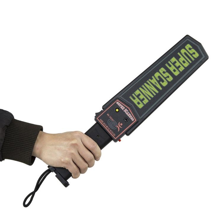 Black Super Scanner Wand Metal Detector Md 3003B1