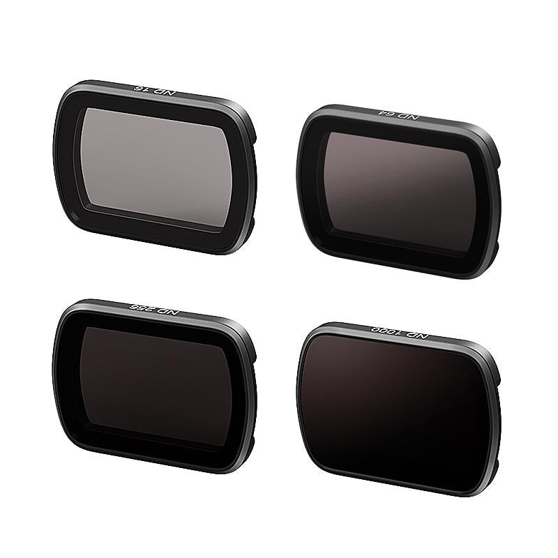 Double Sided Coated Filters For Dji Pocket 3 With Protective Goggles And Cpl Style Nd16+Nd64+Nd256+Nd1000