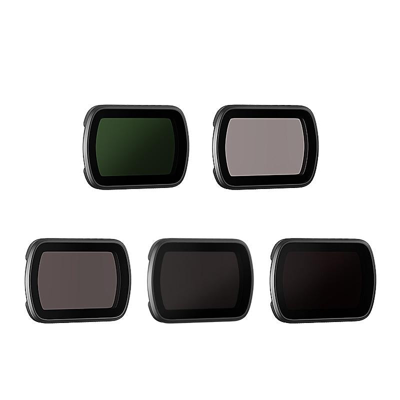 Double Sided Coated Filters For Dji Pocket 3 With Protective Goggles And Cpl Style Nd16+Nd64+Nd256+Nd1000