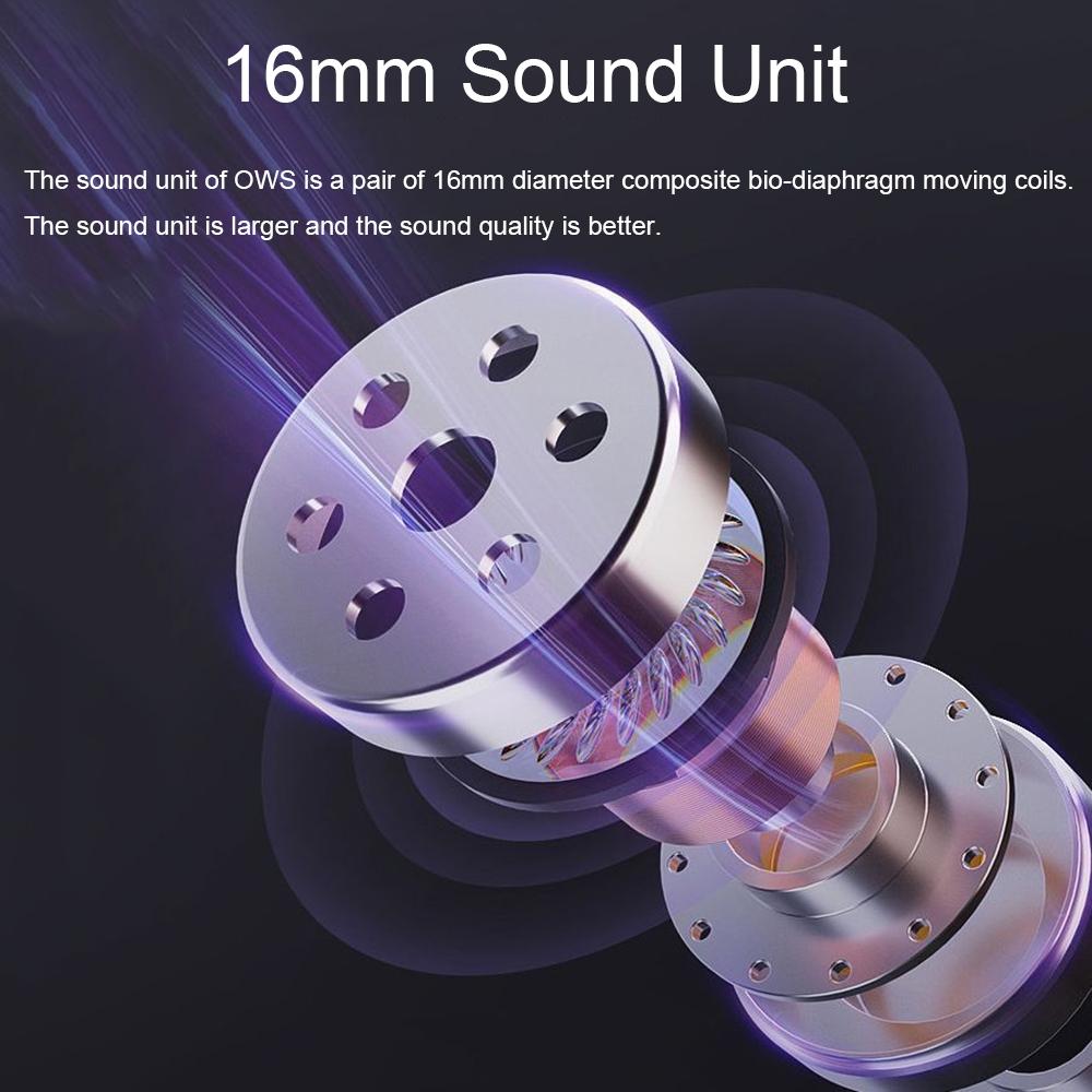 Wireless Bluetooth 5.2 Earphones With Noise Reduction Ear-Mounted Design White Bag Accessories