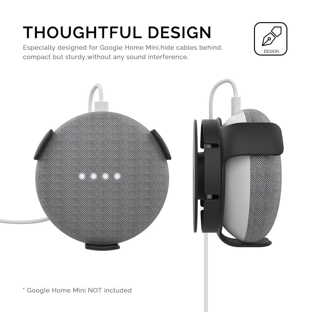 Smart Wall Bracket For Amazon Echo Dot 3 White