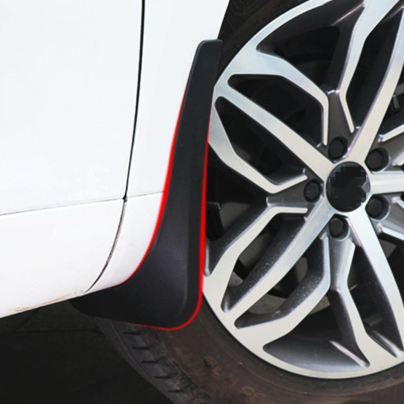 For Volkswagen T Roc 2023 4Pcs / Set Car Auto Soft Plastic Splash Flaps Fender Guard