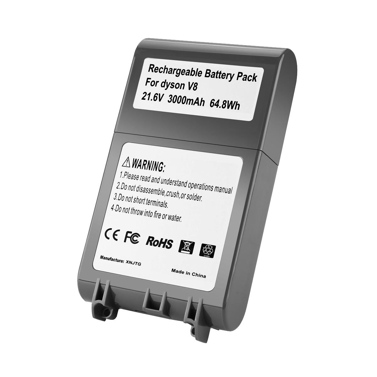 Replacement Battery For Dyson V8 Cordless Vacuum 21.6V 4000Mah