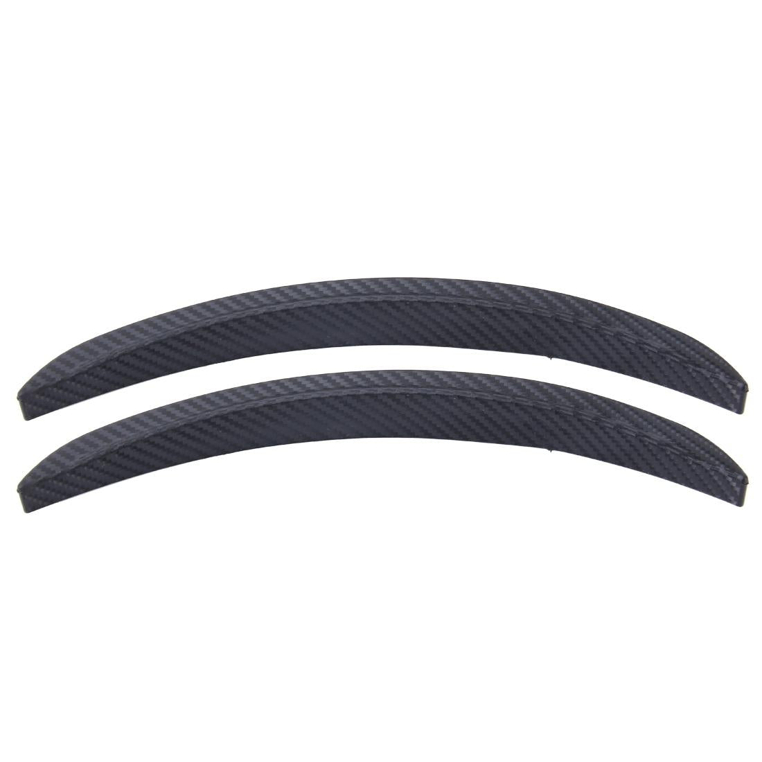 2 Pcs Car Auto Rubber Fender Guard Protection Strip Scratch Protector Sticker Size 24 X 2Cm