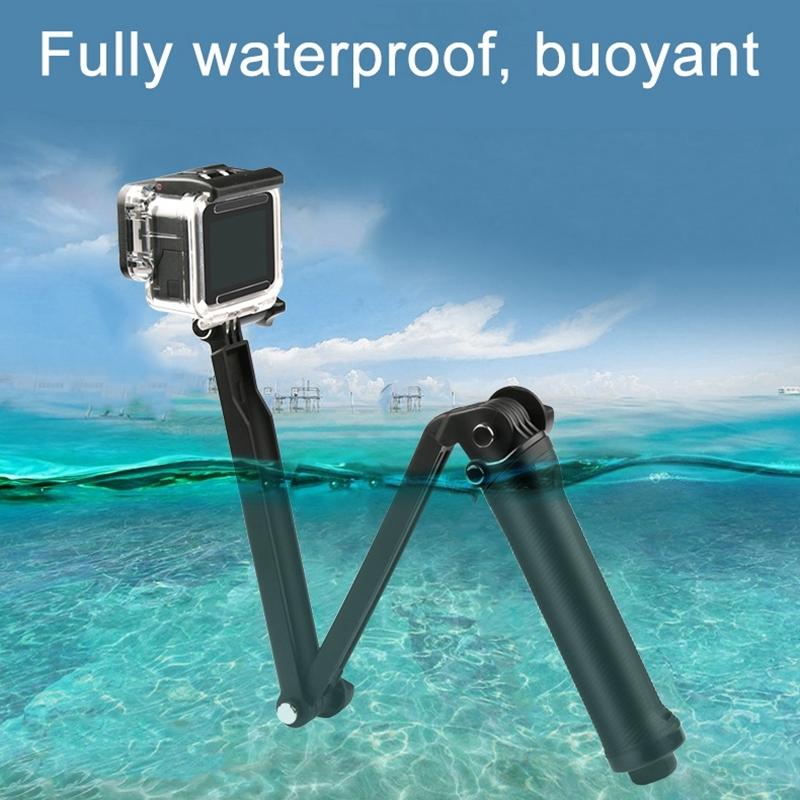 3 In 1 Monopod Tripod Selfie Stick For Gopro Hero12 Portable And Versatile