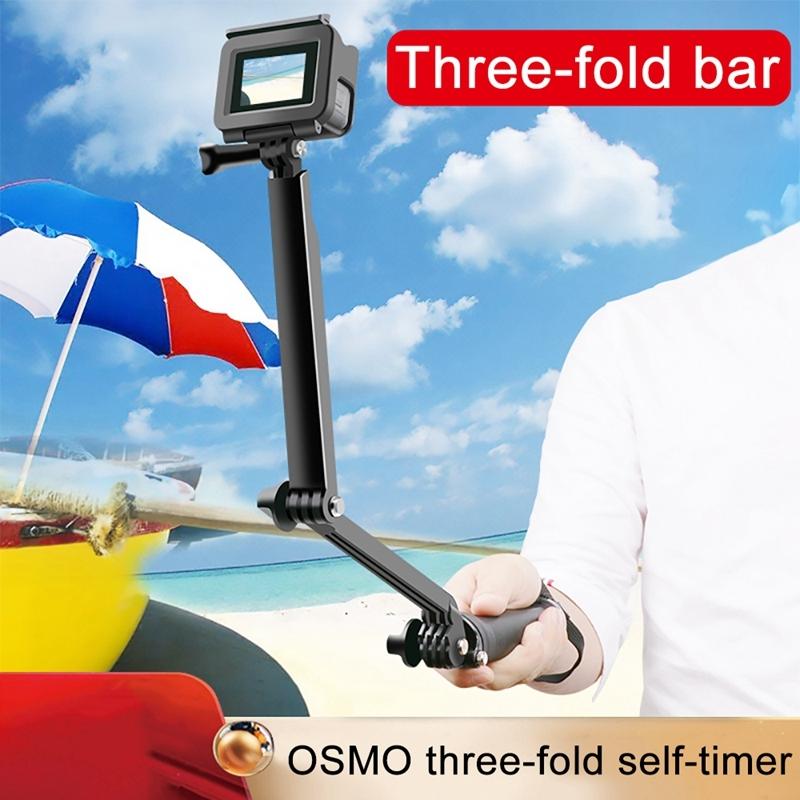 3 In 1 Monopod Tripod Selfie Stick For Gopro Hero12 Portable And Versatile