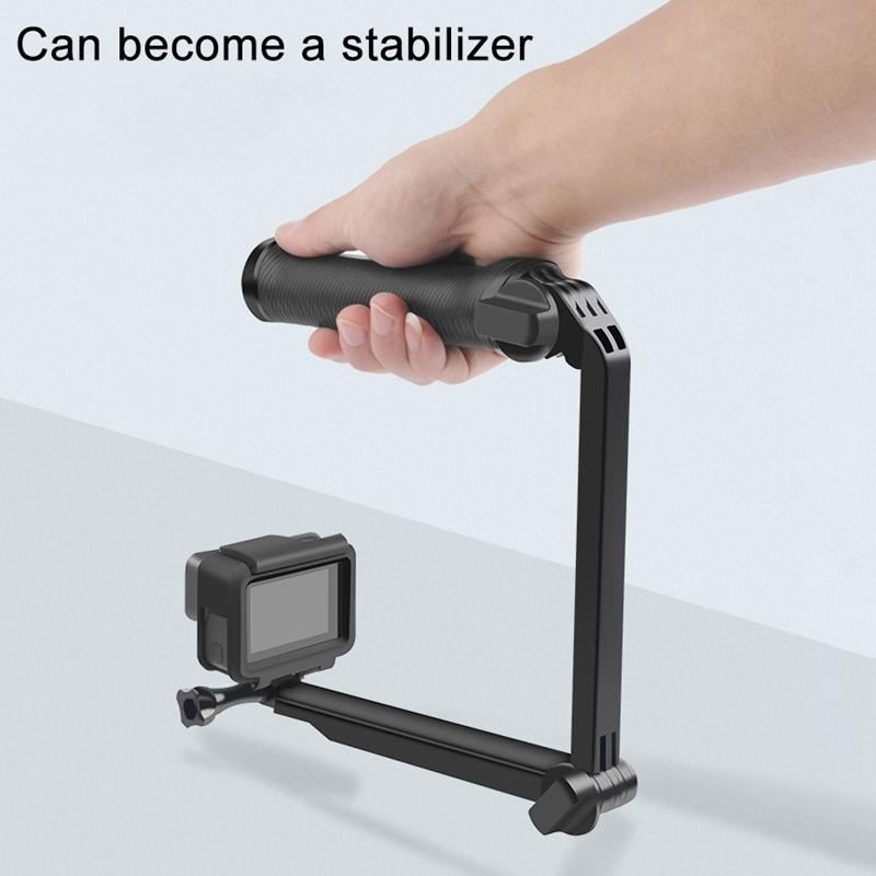 3 In 1 Monopod Tripod Selfie Stick For Gopro Hero12 Portable And Versatile