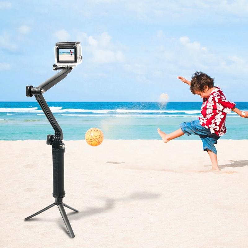 3 In 1 Monopod Tripod Selfie Stick For Gopro Hero12 Portable And Versatile
