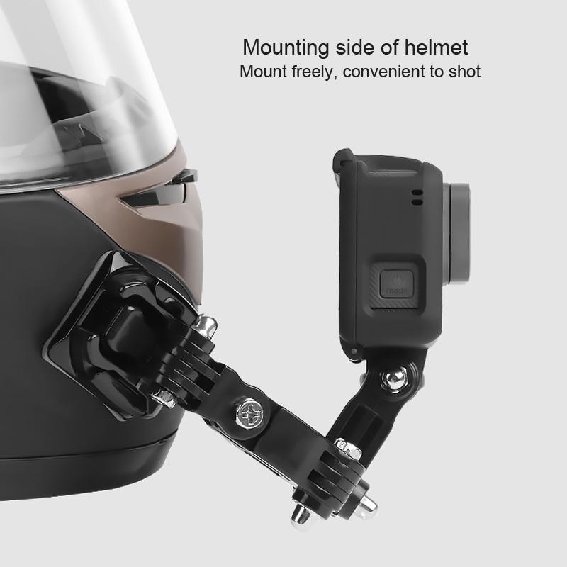 Multi Joint Helmet Mount Set For Action Cameras Audio And Video Accessories