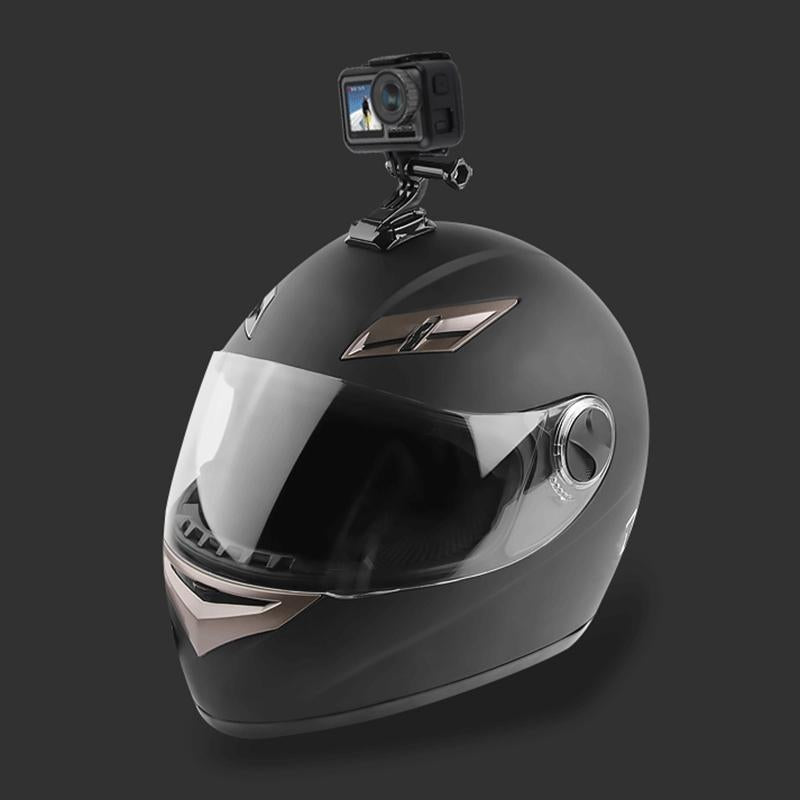 Multi Joint Helmet Mount Set For Action Cameras Audio And Video Accessories