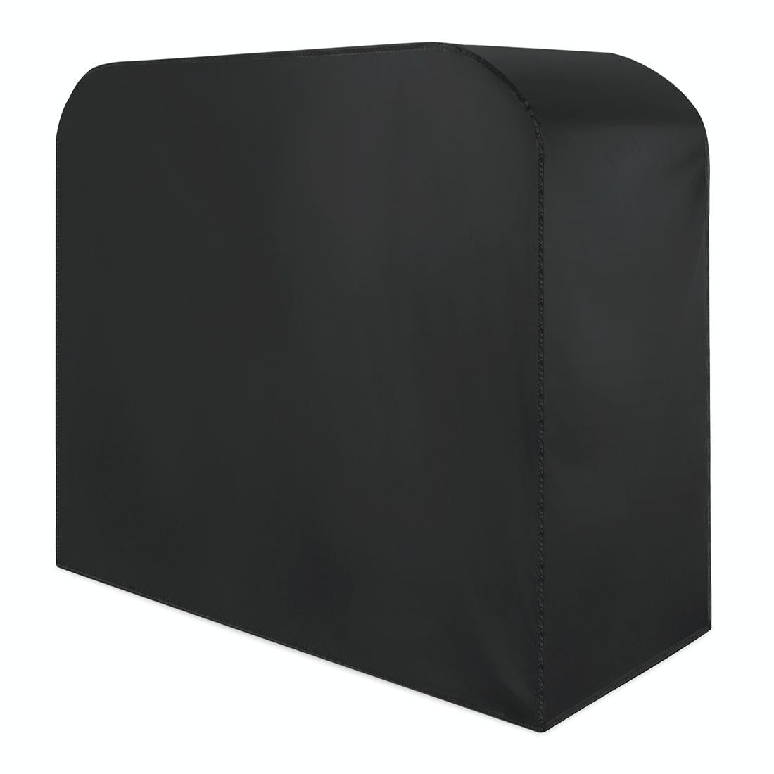 Waterproof 210D Oxford Cloth Bbq Grill Cover Anti Uv Dust Proof Folding Fits Gas Charcoal Electric 145X61x117cm Black
