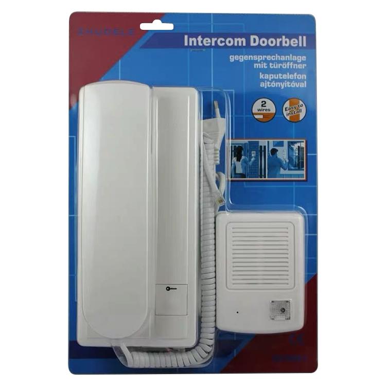 Single Family Wired Intercom Doorbell Non Visual