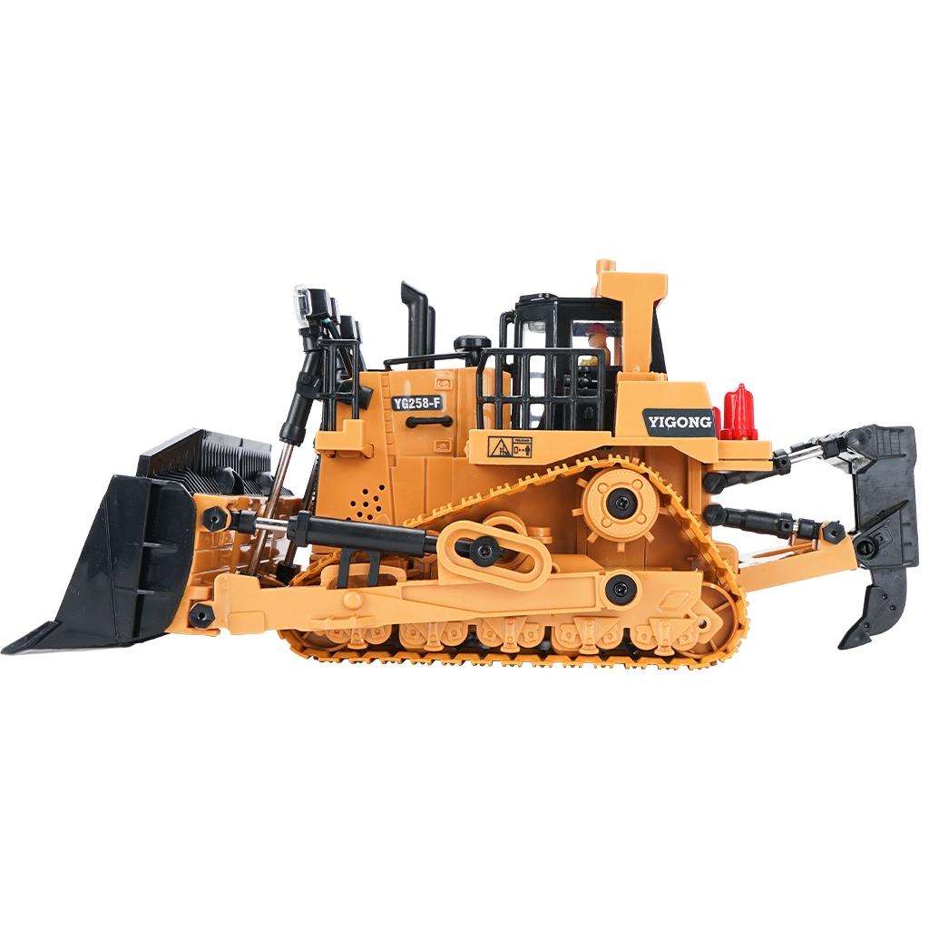 2.4G Rc 9 Channel Heavy Bulldozer 1 24 Crawler Multi Function