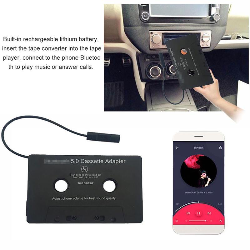 Car Tape Mp3 Converter Bluetooth Audio Cassette
