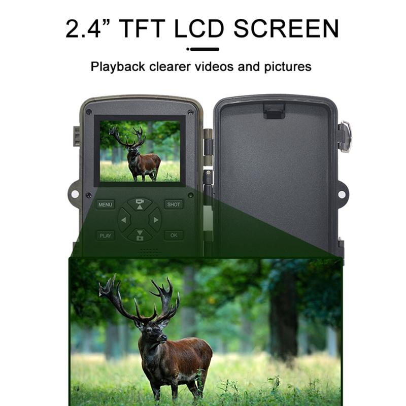 4K Wifi Trail Camera With 2.4 Tft Screen