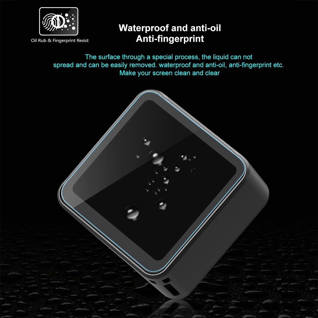 9H Tempered Glass Film For Dji Action 2 3 In 1 Lens With Front And Back Lcd Display