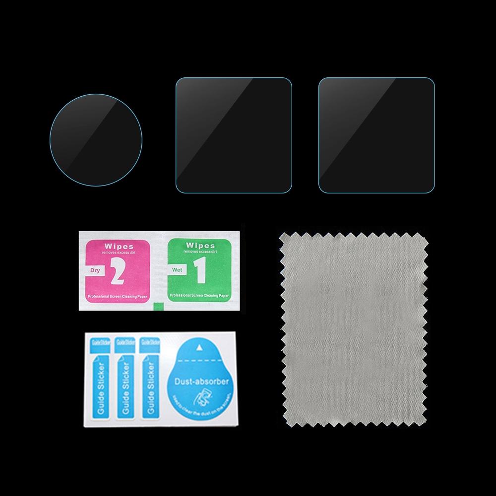 9H Tempered Glass Film For Dji Action 2 3 In 1 Lens With Front And Back Lcd Display