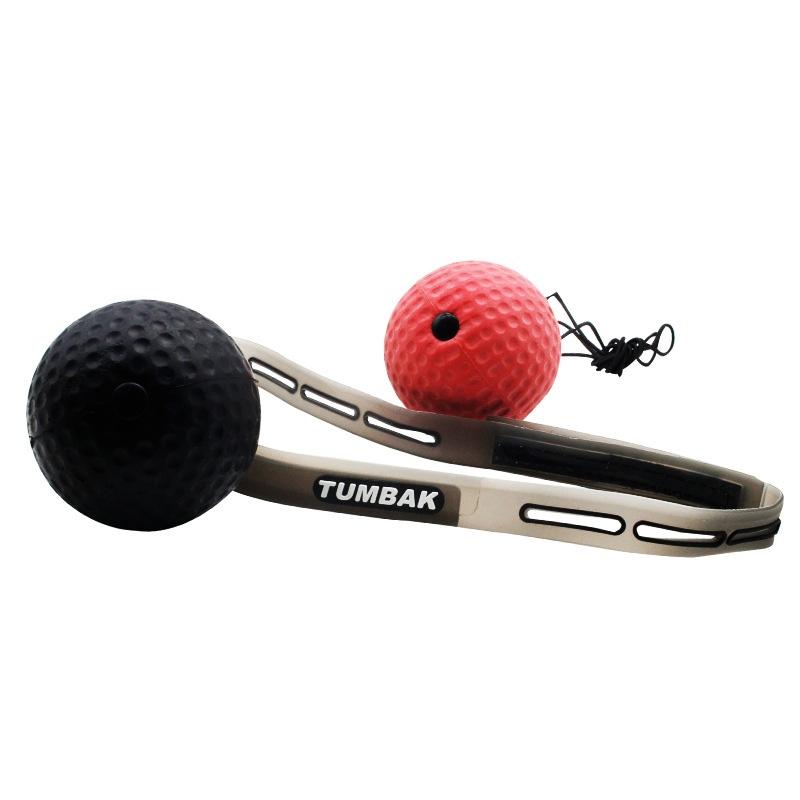Adults' Fight Club Training Head Mounted Elastic Boxing Ball In Pu Leather