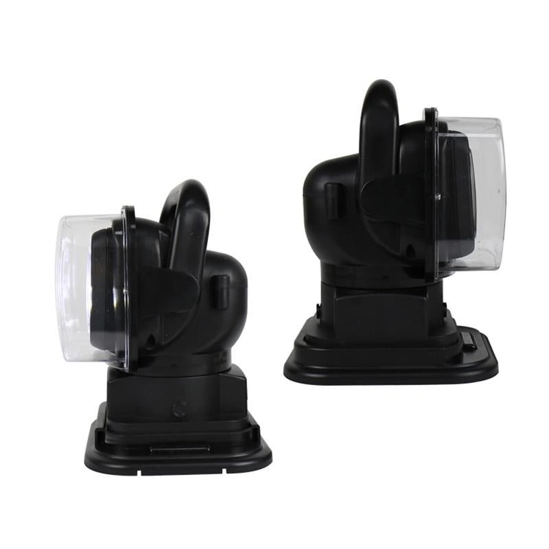 60W Dc 12 24V 400Lm Car 200M Wireless Remote Control 360 Degree Adjustable Led Search High Bay Lights / Spotlights