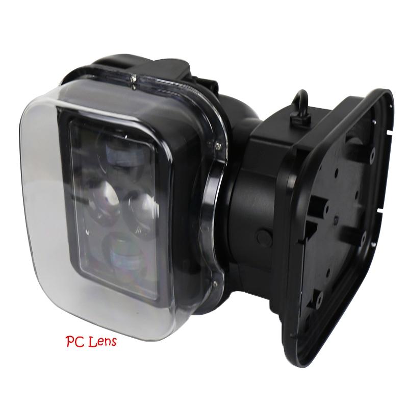 60W Dc 12 24V 400Lm Car 200M Wireless Remote Control 360 Degree Adjustable Led Search High Bay Lights / Spotlights