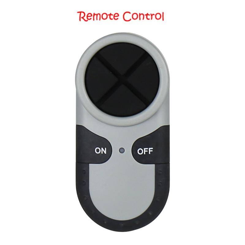 60W Dc 12 24V 400Lm Car 200M Wireless Remote Control 360 Degree Adjustable Led Search High Bay Lights / Spotlights
