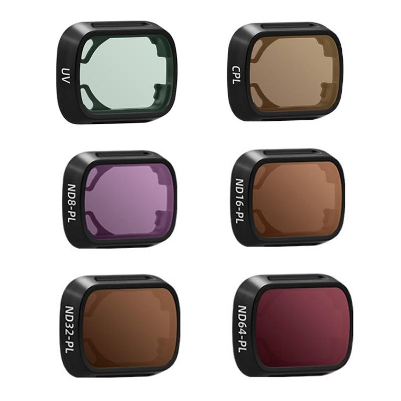 4 Piece Nd Filter Set For Dji Mini 3 / Pro Nd8pl Nd16pl Nd32pl Nd64pl 6Pcs/Set Uv+Cpl+Nd8pl+Nd16pl+Nd32pl+Nd64pl