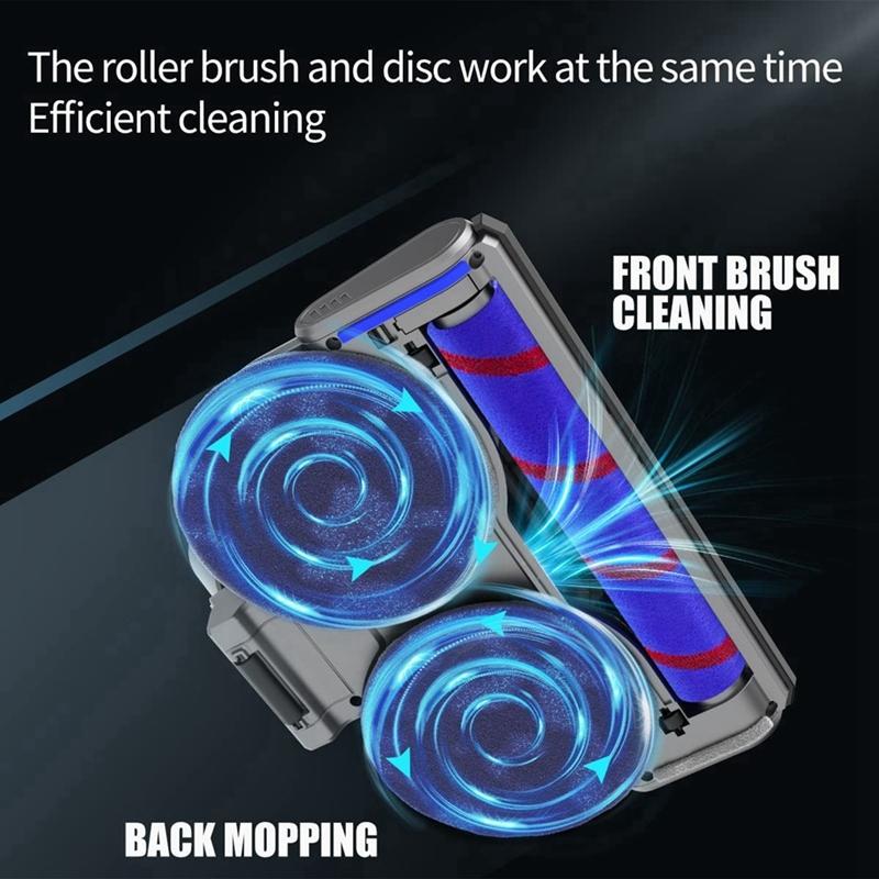 Electric Mopping Head For Dyson Vacuum Cleaners