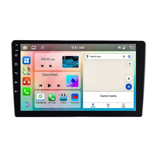 6 + 128G Android Car Bluetooth Player With Locator Technology Navigation Standard 7 Inch