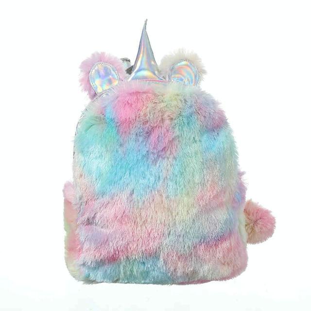 Teen Backpack Colourful For Travel Pink
