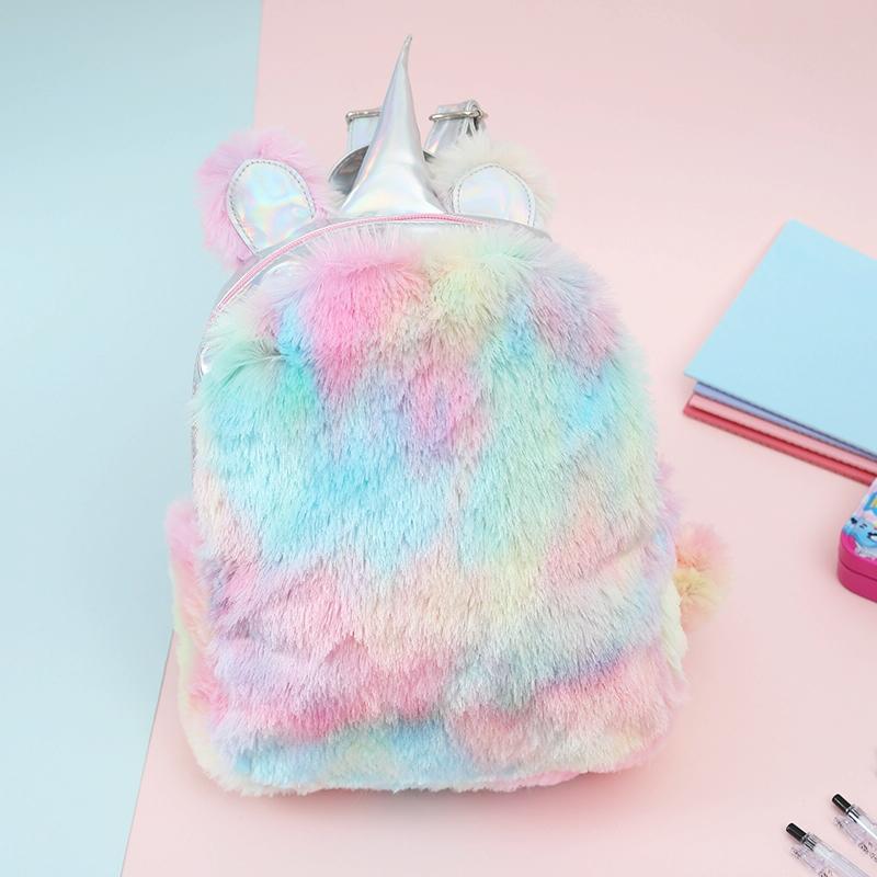 Teen Backpack Colourful For Travel Pink