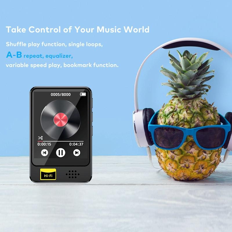 Bluetooth Mp3 / Mp4 Music Player With Radio & E Book Playback No Tf Card