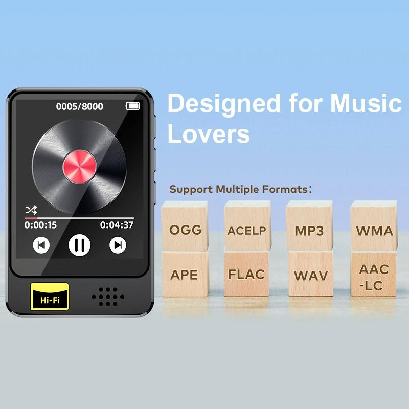Bluetooth Mp3 / Mp4 Music Player With Radio & E Book Playback No Tf Card