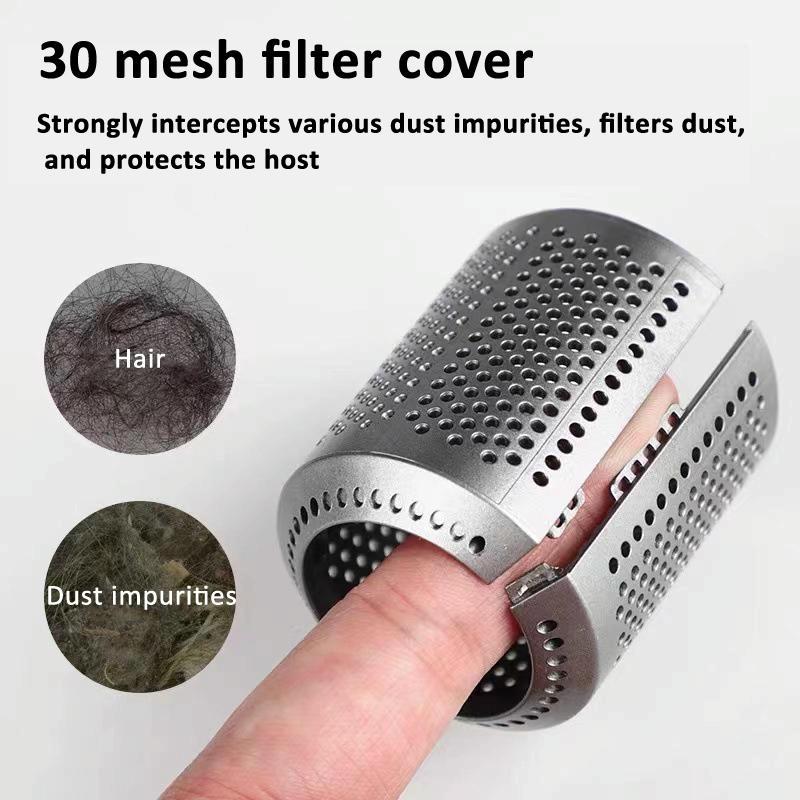 Open Design Outer Filter Cover For Hd01 / Hd03 Hd08 Hd15 Hair Dryer Silver