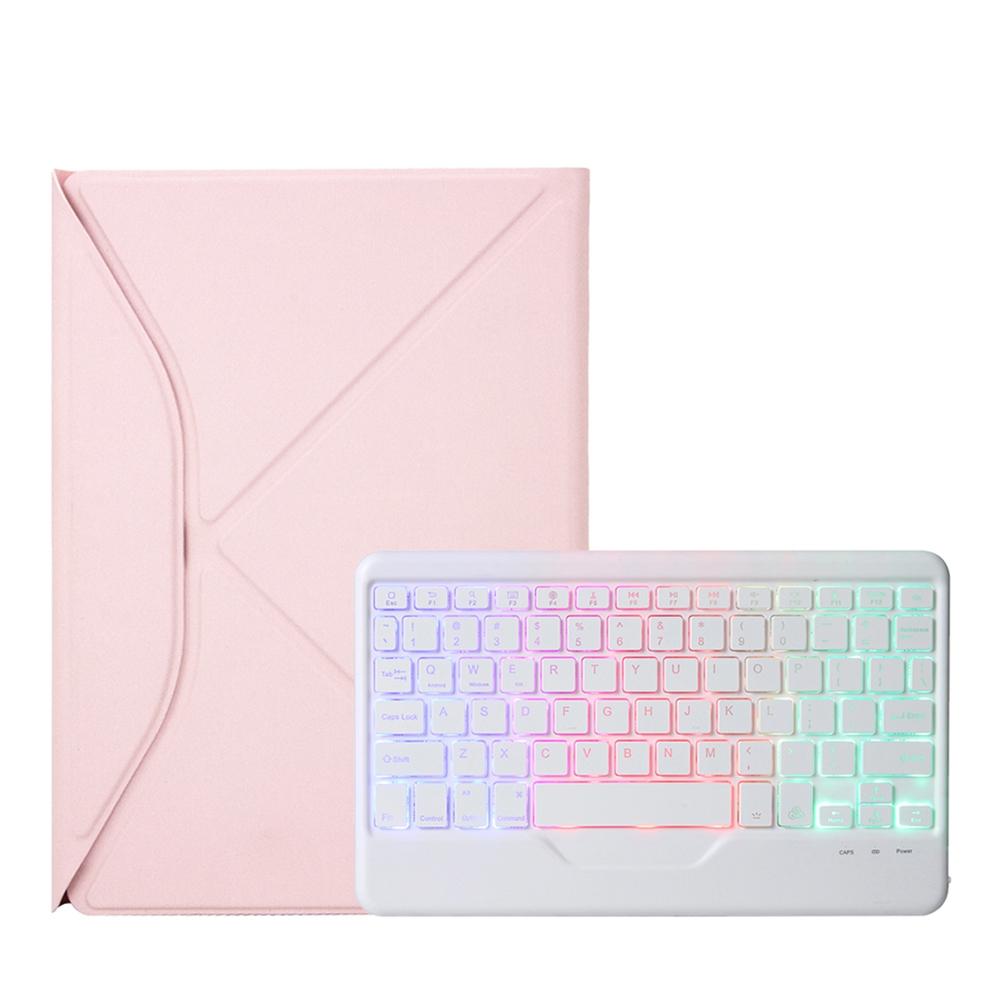 Bluetooth Keyboard Leather Case For Ipad Pro 11 Backlit With Pen Slot Black