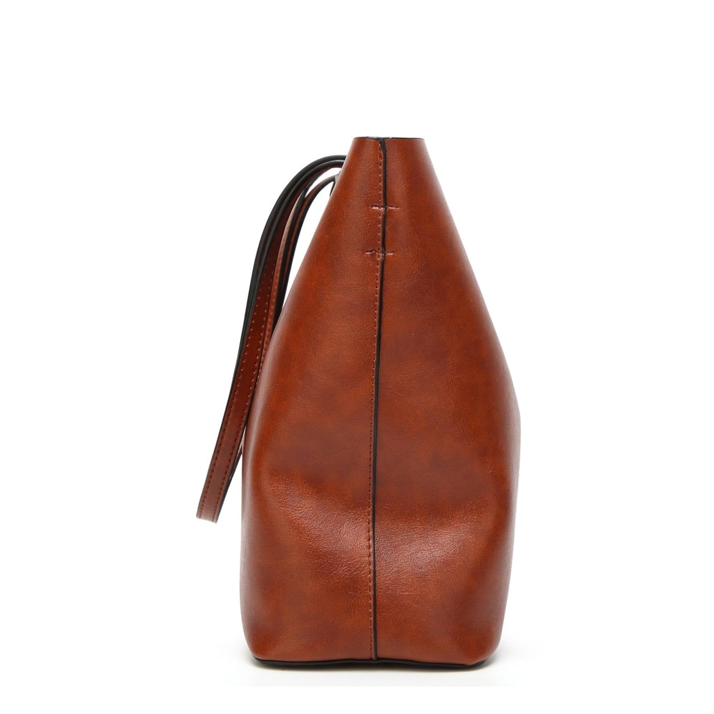 Stylish Pu Leather Women Crossbody Bag Wine Red