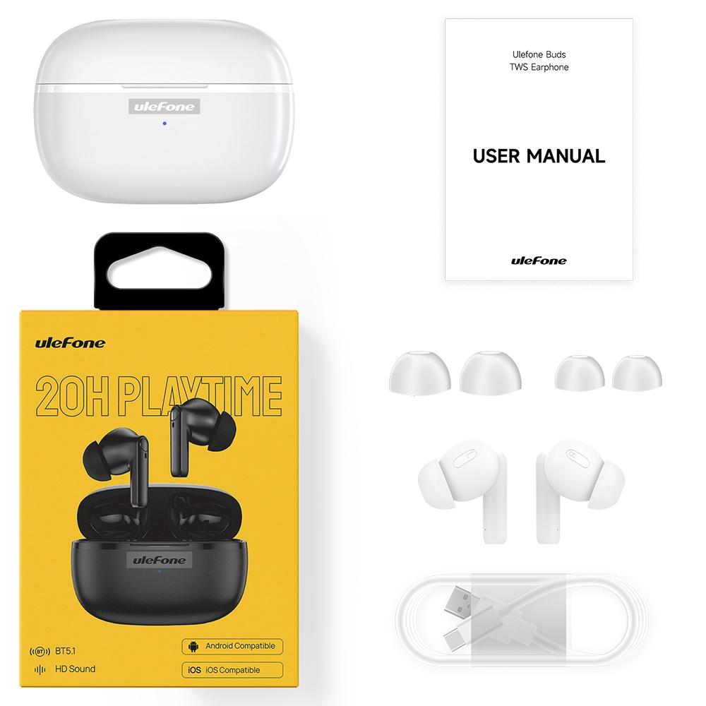 Ulefone True Wireless Bluetooth Earbuds Tws White