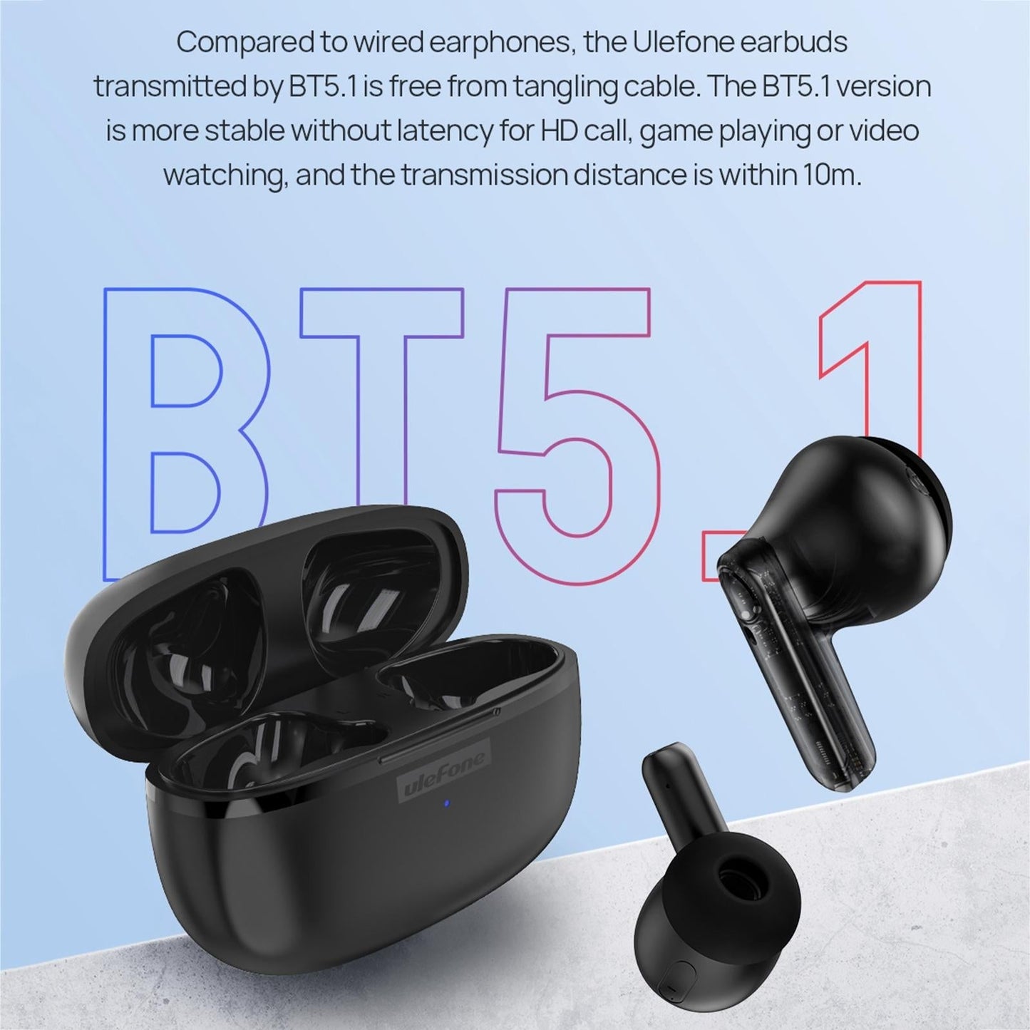 Ulefone True Wireless Bluetooth Earbuds Tws White