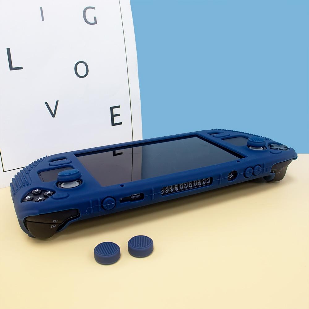Silicone Protective Case With Holder For Steam Deck V V4 1 Pocket Consoles Black