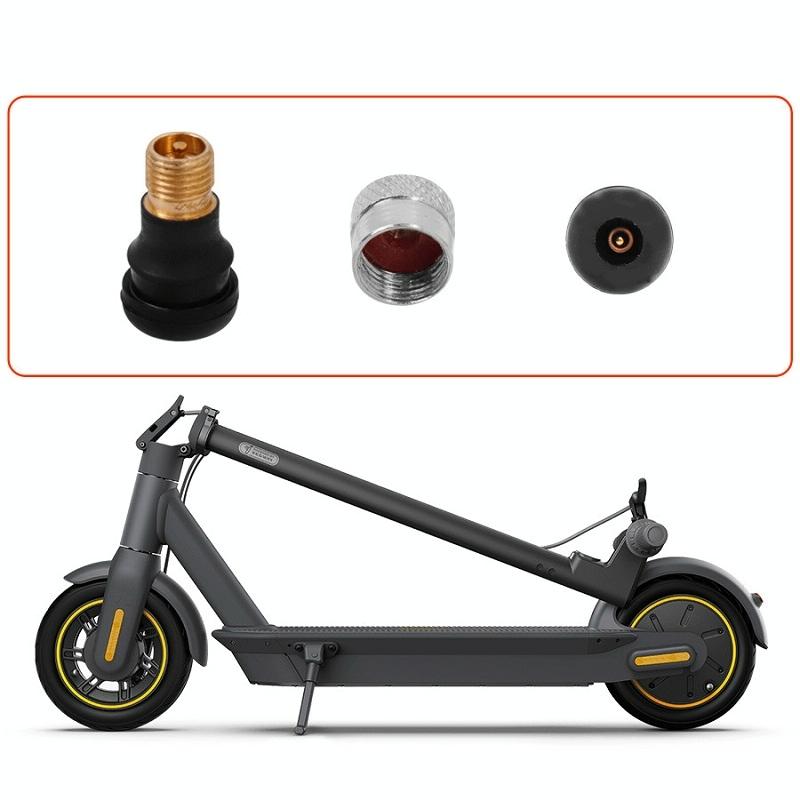 2 Pack Ninebot Max G30 Scooter Tires With Vacuum Nozzle Black