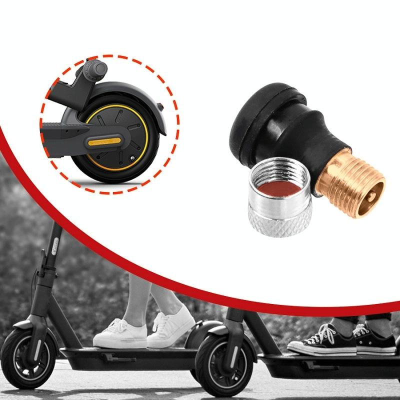 2 Pack Ninebot Max G30 Scooter Tires With Vacuum Nozzle Black
