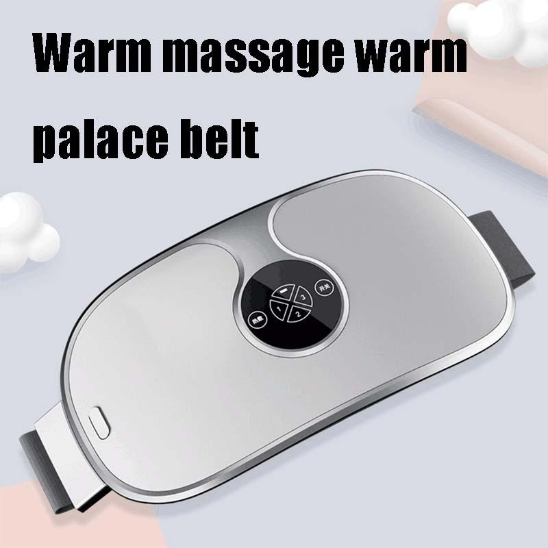 Vibrating Infrared Heat Massage Belt Pink