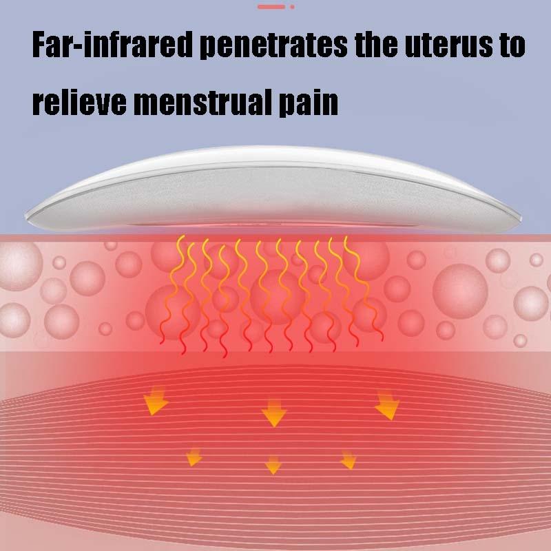 Vibrating Infrared Heat Massage Belt Pink