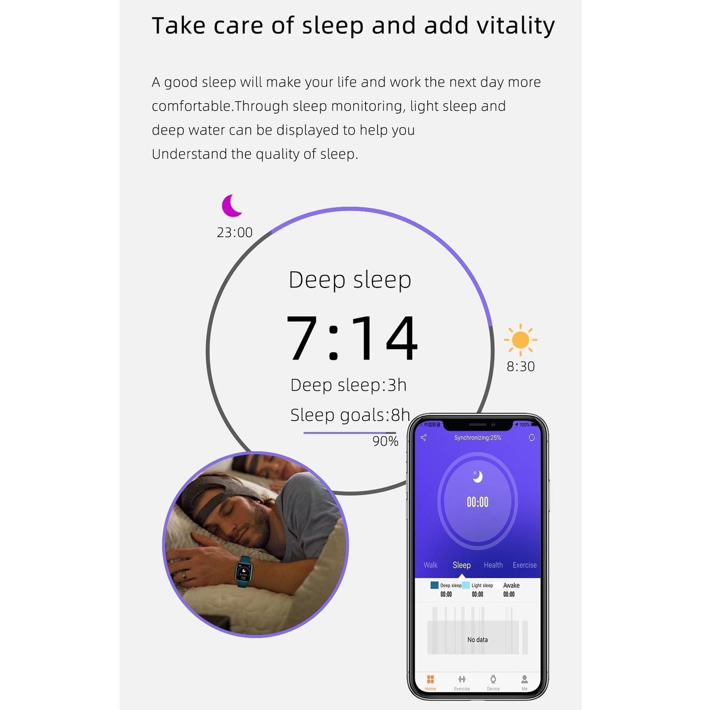 1.69 Inch Ip67 Waterproof Smart Watch With Touch Screen Health Monitoring Red